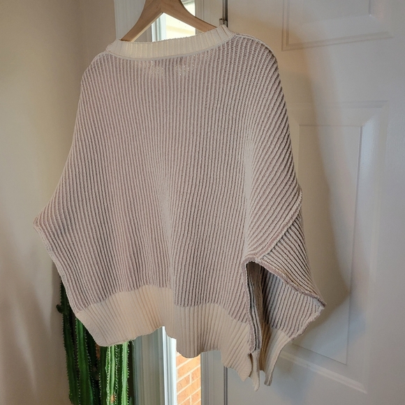 Altar''d State Cream/White Chenille Longsleeve Cozy Sweater, Size L - Picture 8 of 9